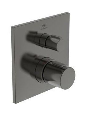 IDS Einzelthermostat CERATHERM C100 UP-Bausatz 2 magnetic grey IDEAL STANDARD