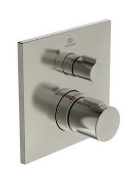 IDS Einzelthermostat CERATHERM C100 UP-Bausatz 2 silver storm IDEAL STANDARD