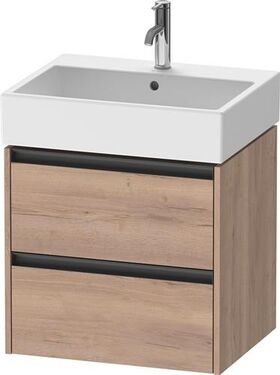 Duravit Waschtischunterbau Ketho.2 584x549x460mm taupe matt