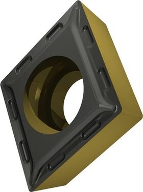 Drehwendeschneidplatte ISO CCMT 060202E-FF2:T9415 D. 2,8mm MT-CVD beschichtet - VPE: 10