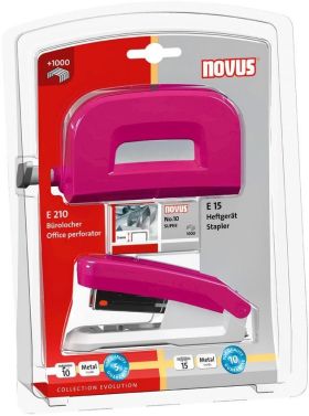 NOVUS  NOVUS Twinset fresh pink/ grau - 6 VPE