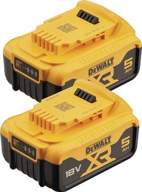 Akku-Pack-Set DCB184P2 18V 5Ah 2 St.DEWALT