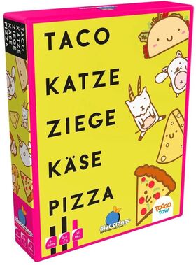 Taco Katze Ziege Käse Pizza