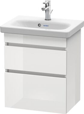 Duravit WT-Unterbau DURASTYLE COMPACT 610x500x368mm eiche natur / basalt matt