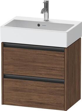 Duravit Waschtischunterbau Ketho.2 584x549x390mm nussbaum dunkel