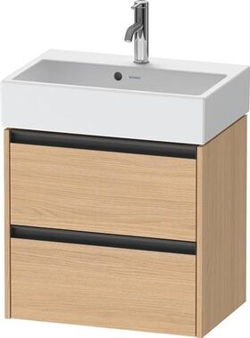 Duravit Waschtischunterbau Ketho.2 584x549x390mm eiche natur