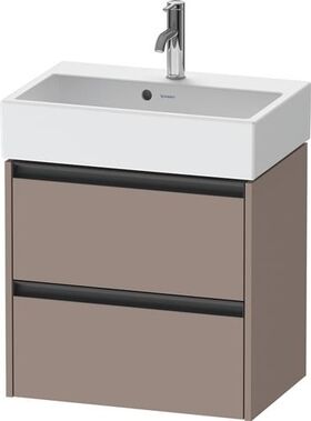 Duravit Waschtischunterbau Ketho.2 584x549x390mm basalt matt