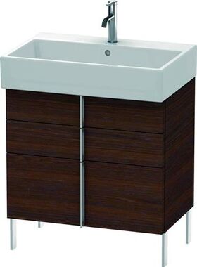 Duravit Waschtischunterbau VERO AIR 581x684x431mm nussbaum gebürstet