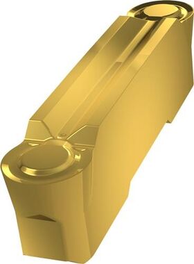 Wendeschneidplatte ISO GL5-D500MMO-MM:G8330 Breite 5mm PVD beschichtet Gold - VPE: 10