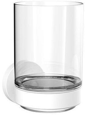 EC Glashalter round 13900 Glasteil satiniert weiß EMCO