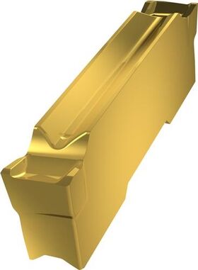 Wendeschneidplatte ISO GL4-D400G02L06-PR:G8330 Breite 4mm PVD beschichtet Gold - VPE: 10