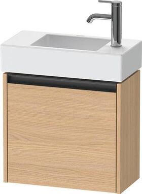 Duravit Waschtischunterbau Ketho.2 484x440x238mm TA links eiche natur