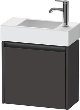Duravit Waschtischunterbau Ketho.2 484x440x238mm TA re graphit supermatt