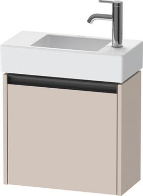 Duravit Waschtischunterbau Ketho.2 484x440x238mm TA rechts taupe matt