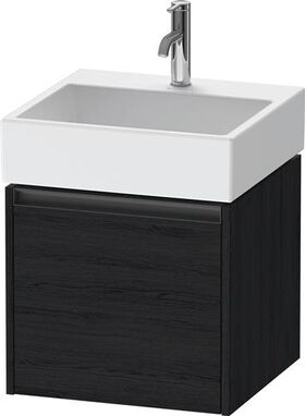 Duravit Waschtischunterbau Ketho.2 484x440x460mm eiche schwarz