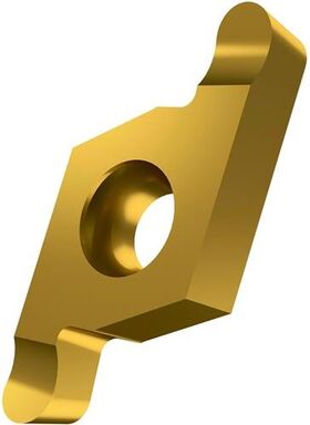 Drehwendeschneidplatte ISO X61 0602-R100 L:6640 Tiefe 3mm MT-CVD beschichtet - VPE: 10