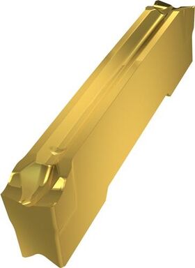 Wendeschneidplatte ISO GL3-D300G02L12-PM:G8330 Breite 3mm PVD beschichtet Gold - VPE: 10