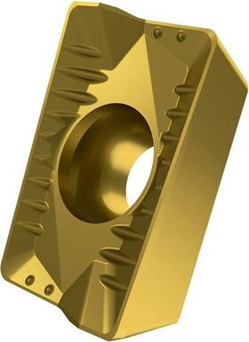 Fräswendeschneidplatte ISO APKX 1505PDSR-R:M8340 D.4,4mm PVD beschichtet Gold - VPE: 10