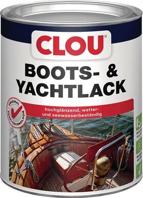 Boots-/Yachtlack farblos glänzend 0,75l Dose CLOU