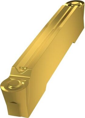 Wendeschneidplatte ISO GL3-D300MMO-MM:G8330 Breite 3mm PVD beschichtet Gold - VPE: 10