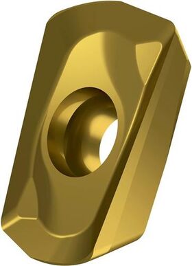 Fräswendeschneidplatte ISO ADEX 11T308SR-HF:M8340 D.2,9mm PVD beschichtet Gold - VPE: 10