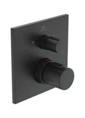 IDS Badethermostat CERATHERM C100 UP-Bausatz 2 Silk Black IDEAL STANDARD