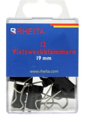 Vielzweckklammern 19mm 12Stück - 10 VPE