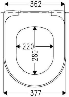 Hamberger WC-Sitz Tube mit Deckel, Edelstahl C4302G weiß HAMBERGER Hamberger WC-Sitz Tube mit Deckel, Edelstahl C4302G weiß HAMBERGER