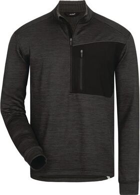 Funktions-Troyer COVELO Gr.00-XS(42/44) grau melange/schwarz ELYSEE