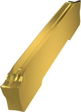 Wendeschneidplatte ISO GL2-D200G02R12-PM:G8330 Breite 2mm PVD beschichtet Gold - VPE: 10