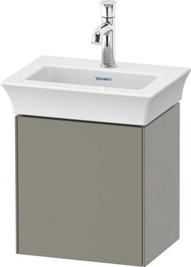 Duravit Waschtischunterbau WHITE TULIP 384x298mm Steingr sdm Anschlag links