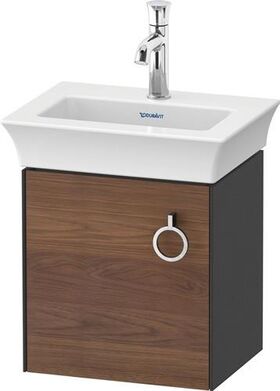 Duravit Waschtischunterbau WHITE TULIP 384x298mm Amerik. NB / grap sdm Ans li