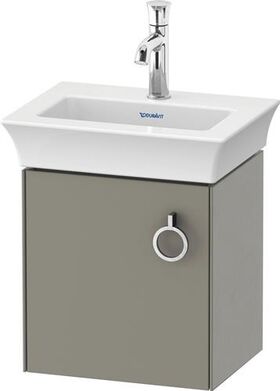 Duravit Waschtischunterbau WHITE TULIP 384x298mm Steingr sdm Anschlag links