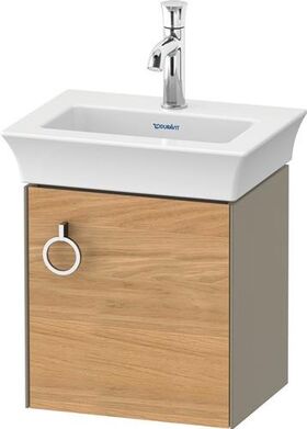Duravit Waschtischunterbau WHITE TULIP 384x298mm Ei na mass /steingrau h Ans re