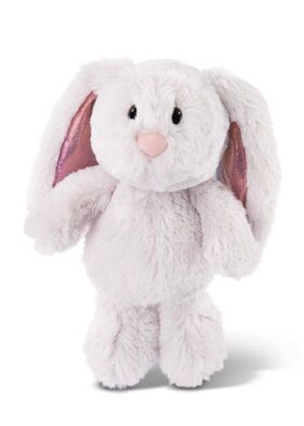 Kuscheltier Hase hellgrau 20cm