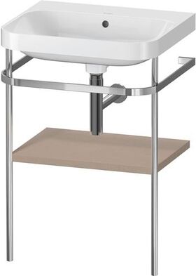 Duravit WTU HAPPY D.2 PLUS 575x490mm m Metallkon o Hahnloch leinen