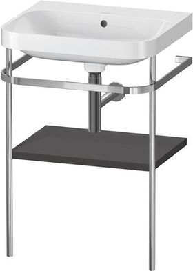 Duravit WTU HAPPY D.2 PLUS 575x490mm m Metallkon o HL gra supermatt