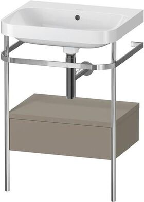 Duravit WTU HAPPY D.2 PLUS 575x490mm m Metallkon o HL Steingr sdm