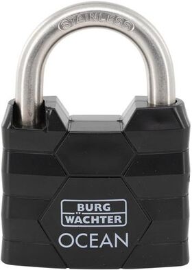 Zylindervorhangschloss 490 Ni 50 Schlosskörper-B.50mm MS versch.-schl. - VPE: 5