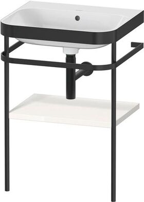 Duravit WTU HAPPY D.2 PLUS 575x490mm m Metallkon o HL we hochglanz