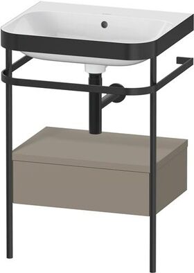 Duravit WTU HAPPY D.2 PLUS 575x490mm m Metallkon o HL Steingr sdm