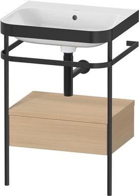 Duravit WTU HAPPY D.2 PLUS 575x490mm m Metallkon o HL medi eiche