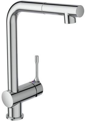 IDS Einhebel-Küchenarmatur CERALOOK DN 15 hoh Ala herausz. Handbr ND chrom IDEAL STANDARD