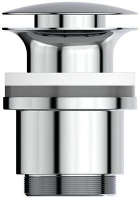 IDS Waschtischablaufventil PUSH OPEN 1 1/4Zoll, Design chrom IDEAL STANDARD