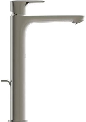 IDS Waschtischarmatur CONNECT AIR Slim verl. Sockel BlueStart silver storm IDEAL STANDARD