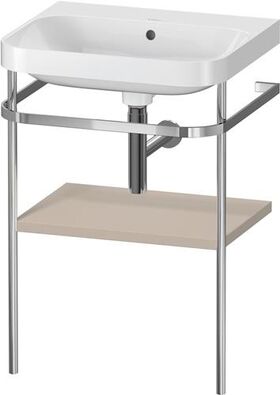 Duravit WTU HAPPY D.2 PLUS 575x490mm m Metallkon o HL ta seidenmatt