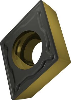 Drehwendeschneidplatte ISO ECMT 080304E-FM2:T9415 D. 3,4mm MT-CVD beschichtet - VPE: 10