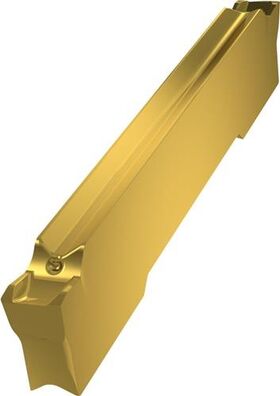 Wendeschneidplatte ISO GL2-D200G02R06-PR:G8330 Breite 2mm PVD beschichtet Gold - VPE: 10