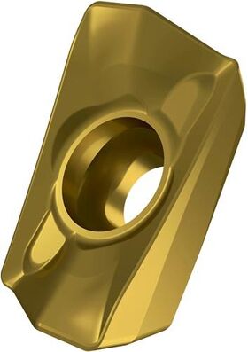 Fräswendeschneidplatte ISO ADMX 160608PR-R:M8330 D.4,5mm PVD beschichtet Gold - VPE: 10
