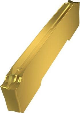 Wendeschneidplatte ISO GL2-D200G02L12-PM:G8330 Breite 2mm PVD beschichtet Gold - VPE: 10